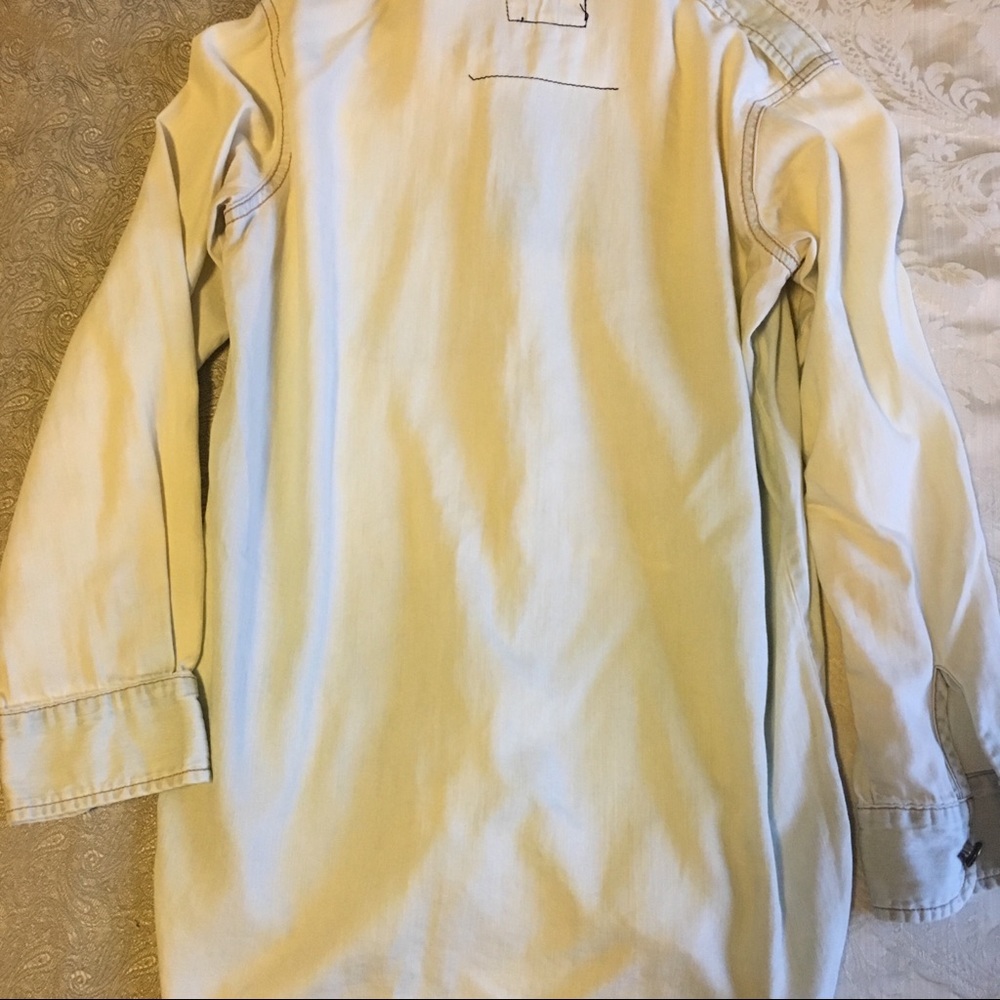 Current Elliot light denim button down - Picture 2 of 4